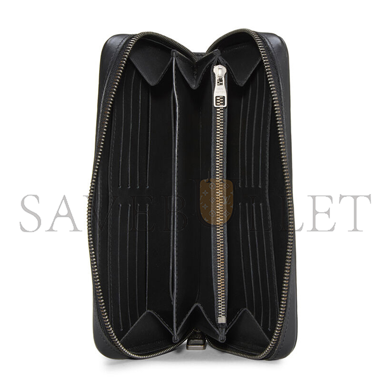 LOUIS VUITTON BLACK DAMIER INFINI ZIPPY XL M61254 (22*13.5*4cm) 